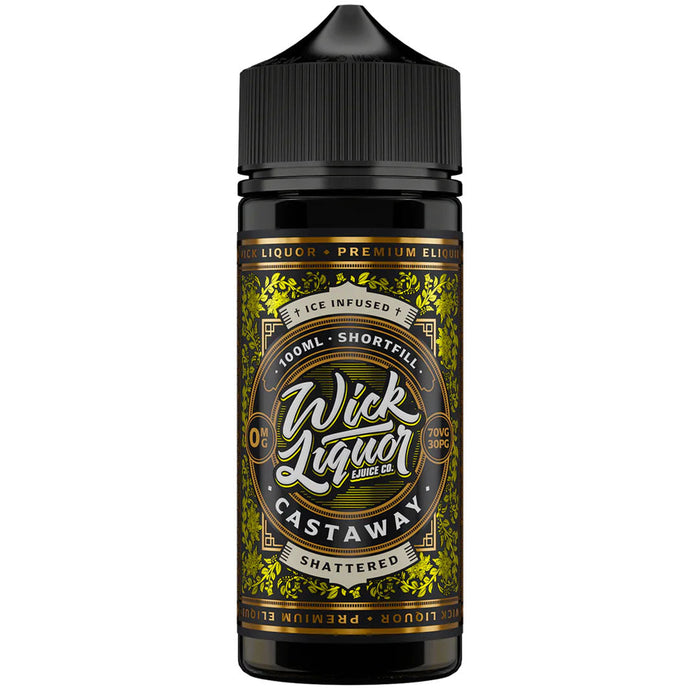 Castaway Shattered By Wick Liquor - 100ml Wick Liquor