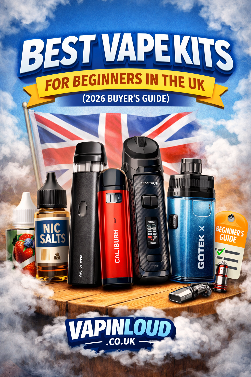 Best Vape Kits for Beginners in the UK (2026 Buyer's Guide)
