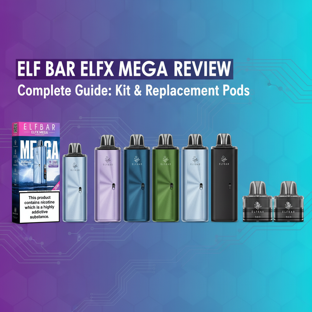 Elf Bar ELFX Mega Review: The Complete Guide to the Kit & Replacement Pods