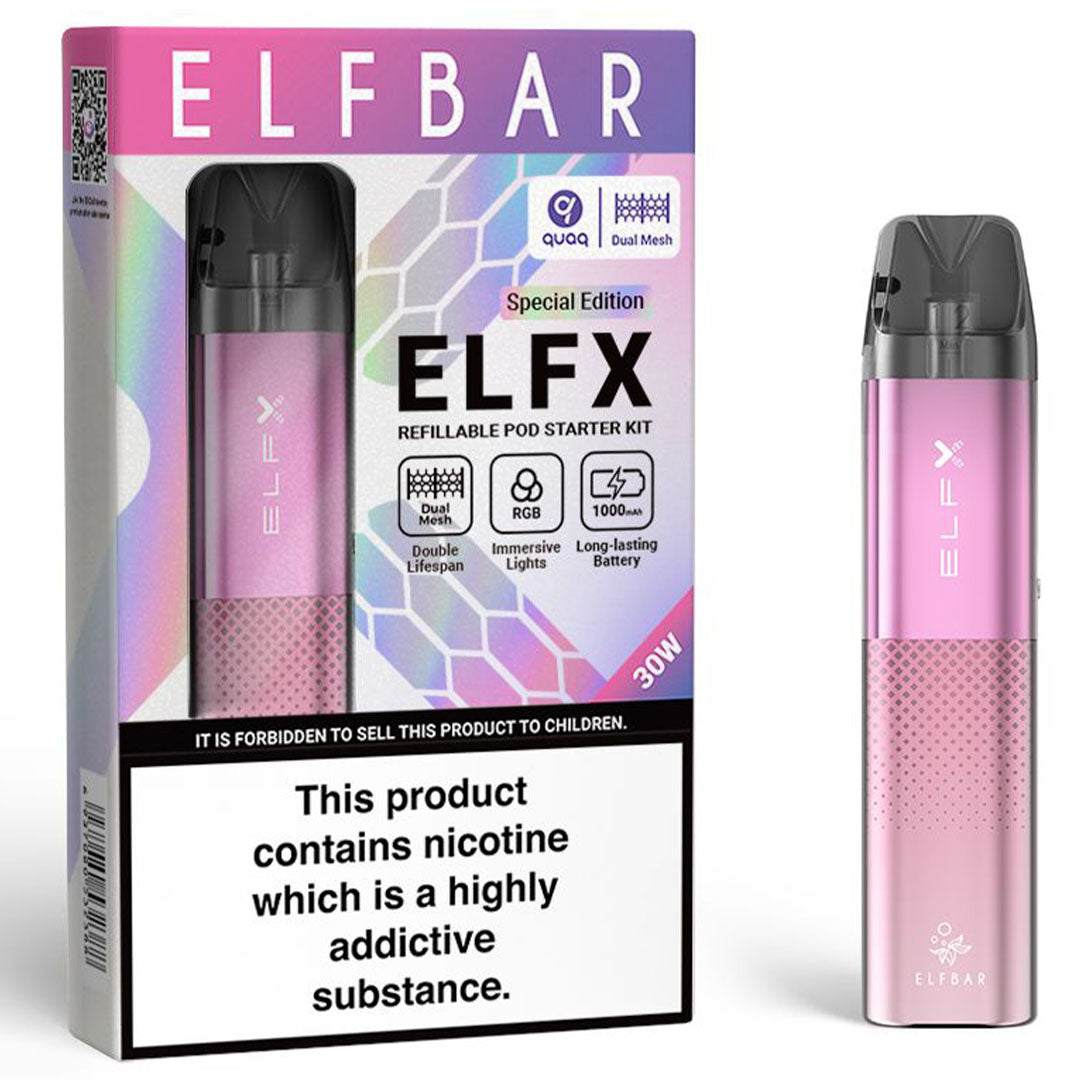 Elf Bar ELFX Pod Vape Kit | Vapin Loud | Free Delivery Elf Bar ELFX Pod Vape Kit | Vapin Loud | Free Delivery