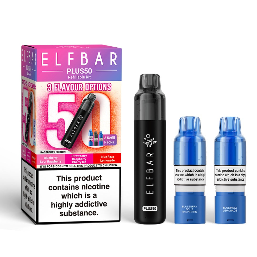 Elf Bar Plus 50 Prefilled Pod Vape Kit Vapin Loud Elf Bar Plus 50 Prefilled Pod Vape Kit Vapin Loud