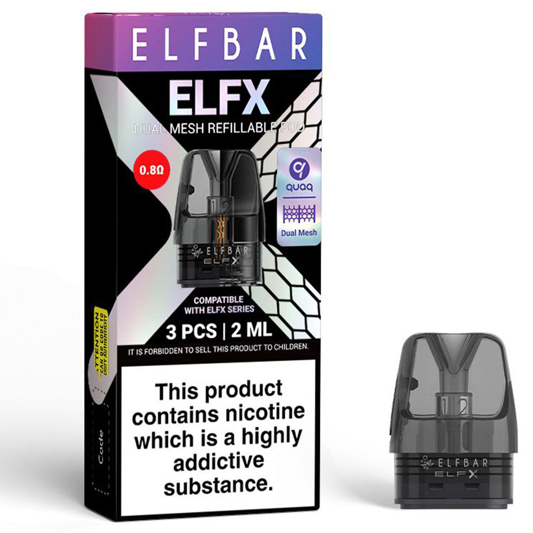 Elf Bar ELFX Replacement Pods – Vapin Loud