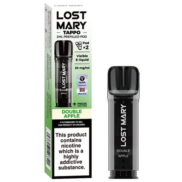 Lost Mary Tappo Pods  Lost Mary Double Apple  
