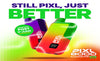 Two colorful electronic devices with 'Pixl 8000' branding on a bright background.