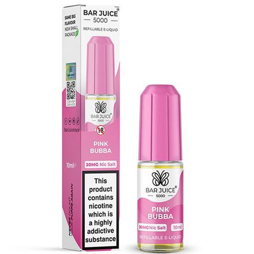 Pink Bubba Nic Salt E-Liquid by Bar Juice 5000  Bar Juice   