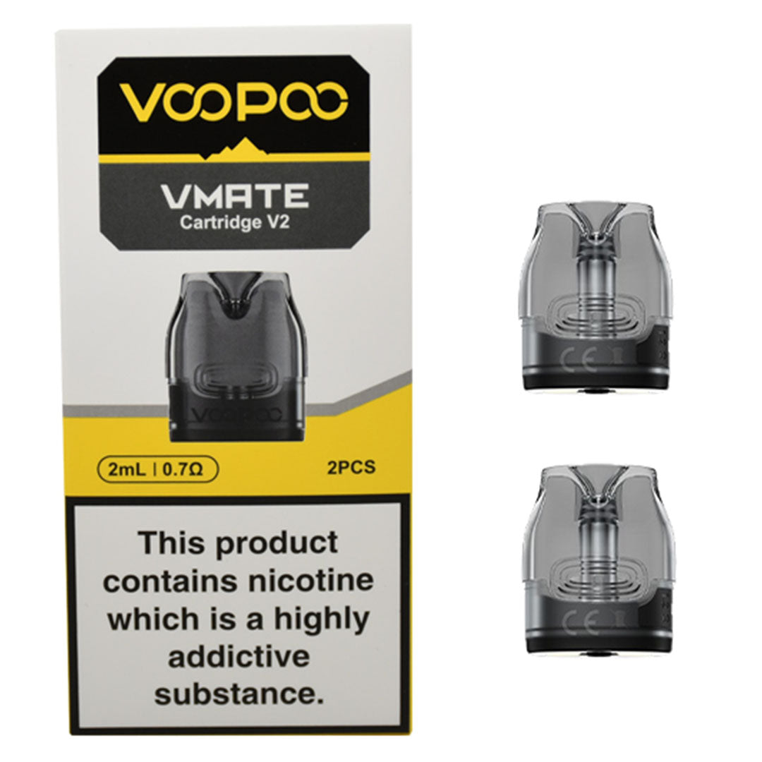 Voopoo Vmate V2 Replacement Vape Pods | Vapin Loud | Free 24 Delivery Voopoo Vmate V2 Replacement Vape Pods | Vapin Loud | Free 24 Delivery