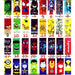 Superhero 18650 Vape Battery Wraps PVC Heat Shrink  Vapin Loud Vape Shop   