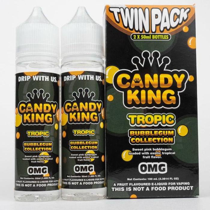 Candy King Tropic Bubblegum (Twin Pack)  Candy King eJuice   