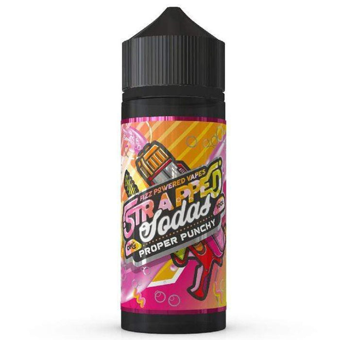 Proper Punchy By Strapped Sodas 100ml  Strapped E-Liquid   
