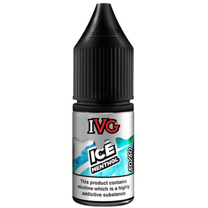 IVG 50/50 Series Ice Menthol 10ml E-Liquid  I VG   