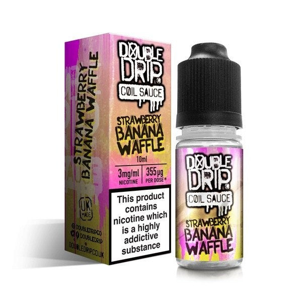 Strawberry Banana Waffle by Double Drip Coil Sauce  Double Drip Coil Sauce   