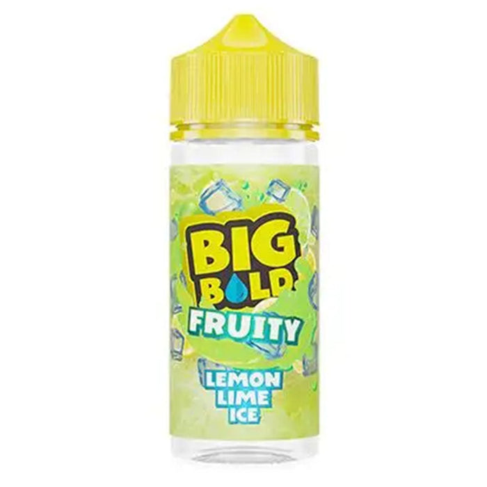 Big Bold Fruity Lemon Lime Ice- 0mg 100ml  Big Bold   