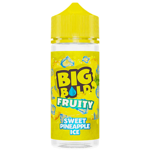 Big Bold Fruity Sweet Pineapple Ice - 0mg 100ml  Big Bold   