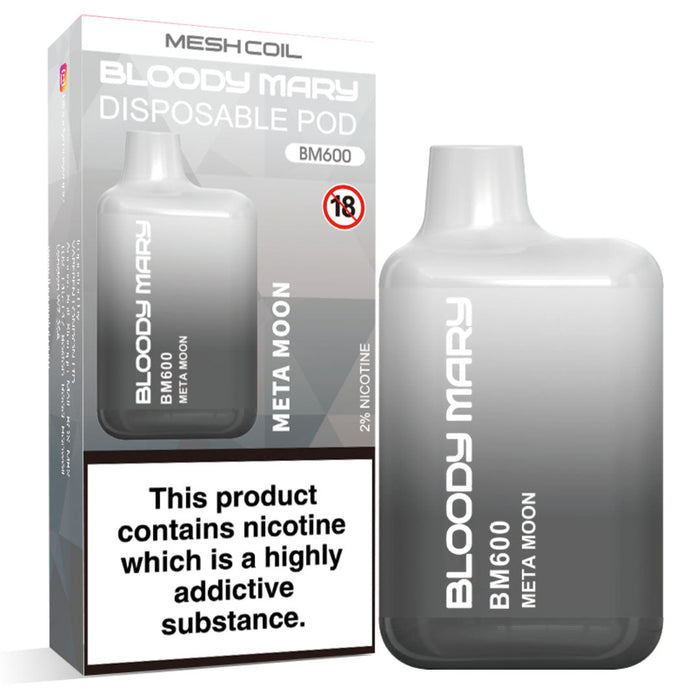 Bloody Mary BM600 Disposable Vape Kit  Bloody Mary Meta Moon  