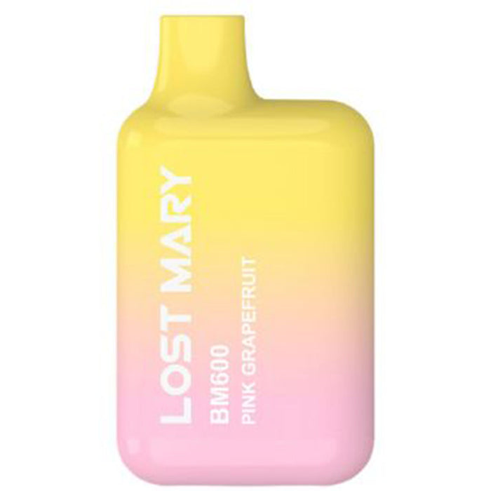 Lost Mary BM600 Disposable Vape 2%  Elf Bar 20mg Pink Grapefruit 