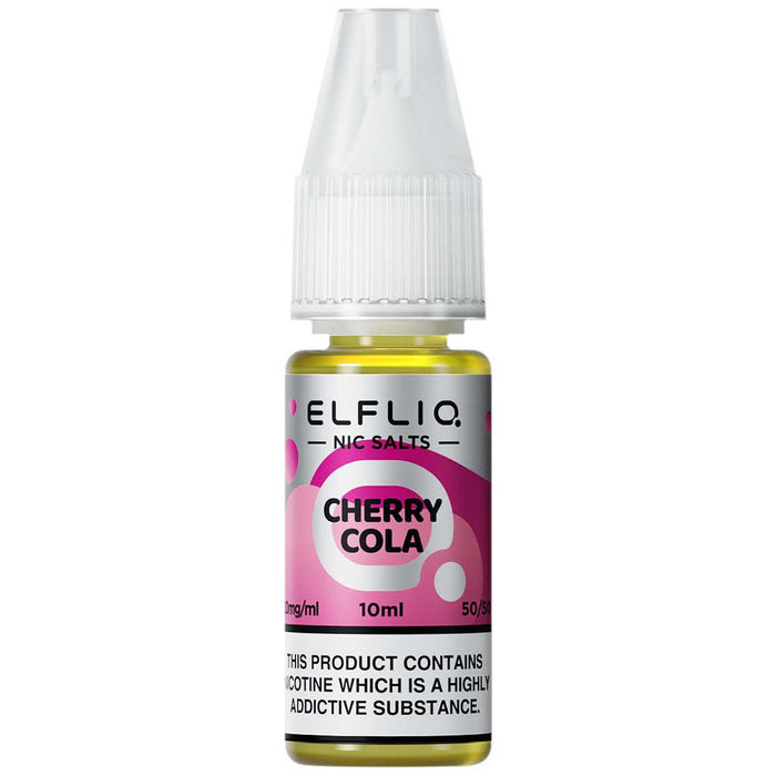 Cherry Cola By Elf Bar Elfliq 10ml E Liquid Nicotine Salt  Elf Bar   