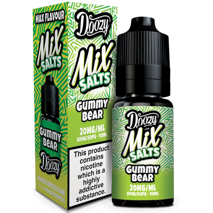 Doozy Mix Salts Gummy Bear Nic Salt E-liquid  Doozy Vape   