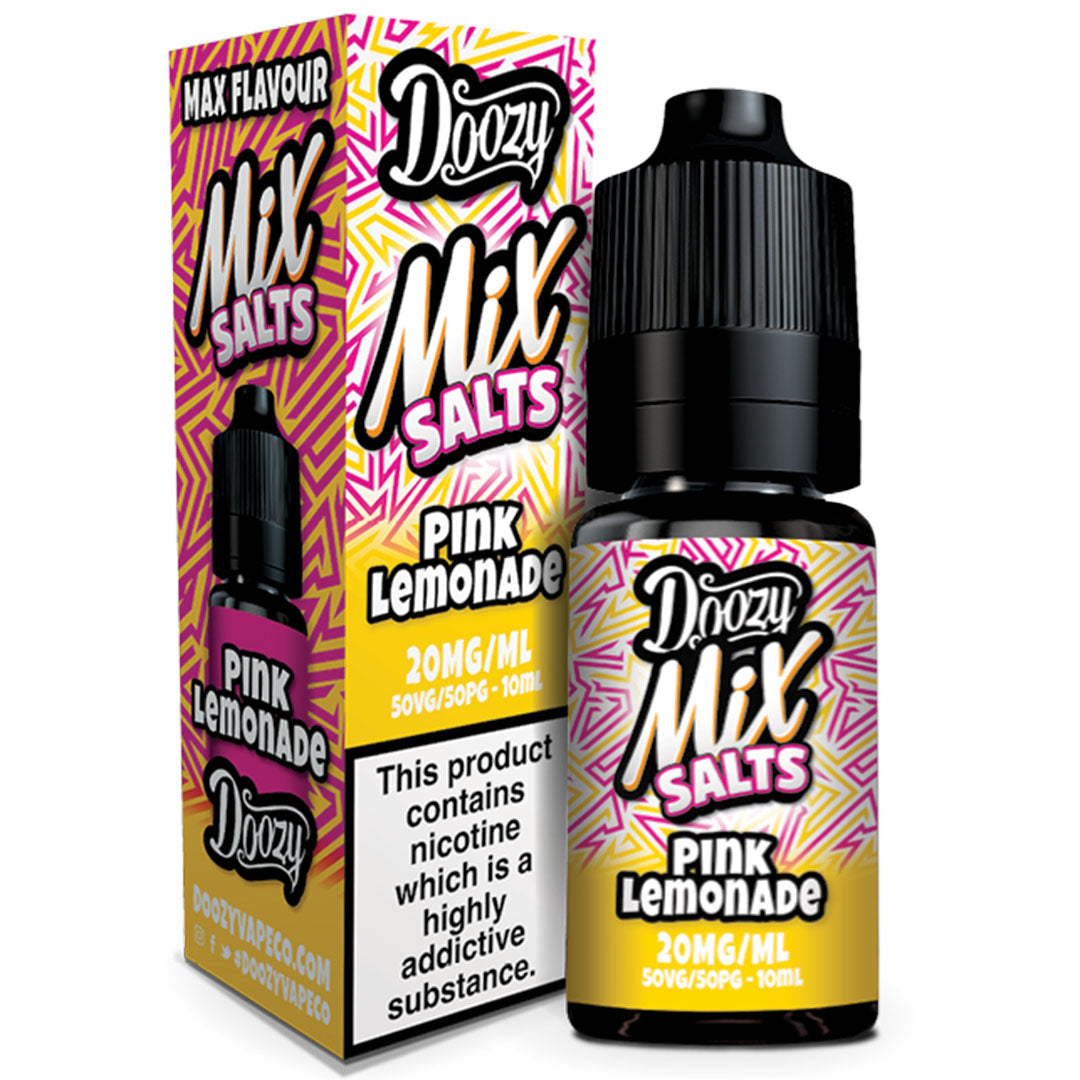 Doozy Mix Salts Pink Lemonade Nic Salt E-liquid Vapin Loud Doozy Mix Salts Pink Lemonade Nic Salt E-liquid Vapin Loud