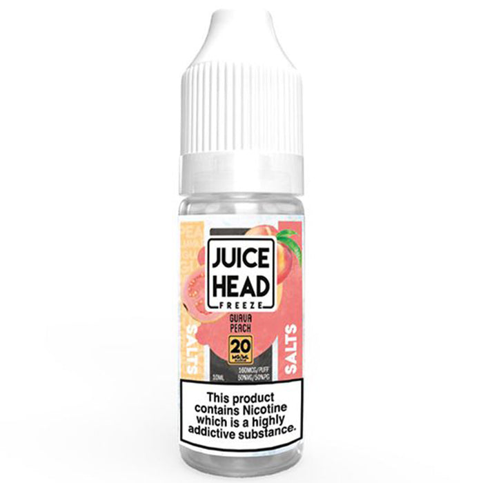 Freeze Guava Peach E liquid by Juice Head Salt 10ml  Juice Head   