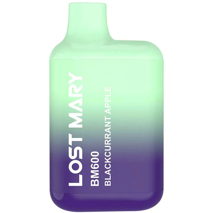 Lost Mary BM600 Disposable Vape 2%  Elf Bar 20mg Blackcurrant Apple 