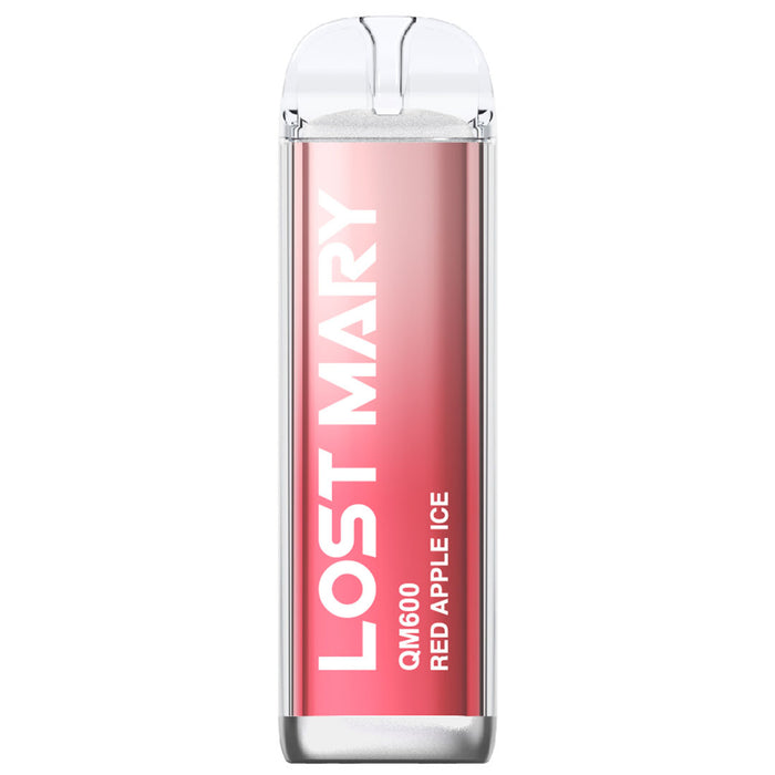 Lost Mary QM600 Disposable Vape  Elf Bar 20mg Red Apple Ice 