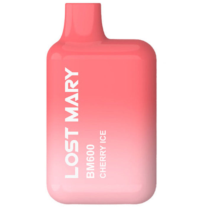 Lost Mary BM600 Disposable Vape 2%  Elf Bar 20mg Cherry Ice 
