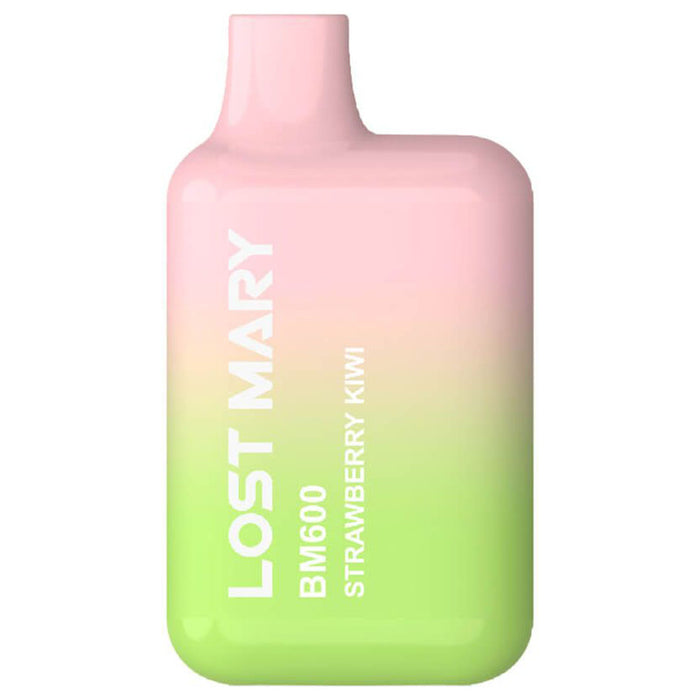 Lost Mary BM600 Disposable Vape 2%  Elf Bar 20mg Strawberry Kiwi 