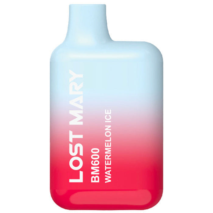 Lost Mary BM600 Disposable Vape 2%  Elf Bar 20mg Watermelon Ice 