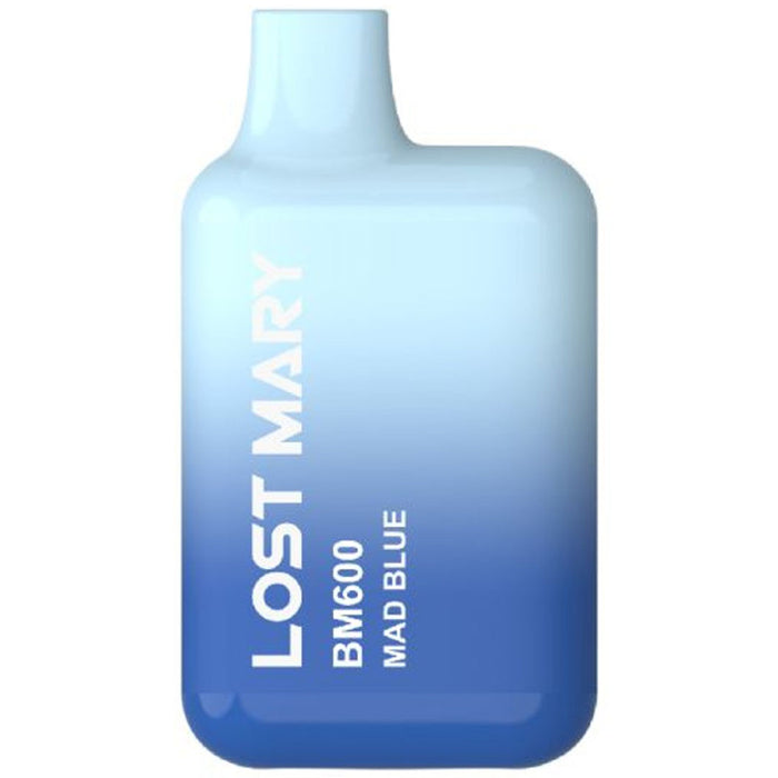 Lost Mary BM600 Disposable Vape 2%  Elf Bar 20mg Mad Blue 