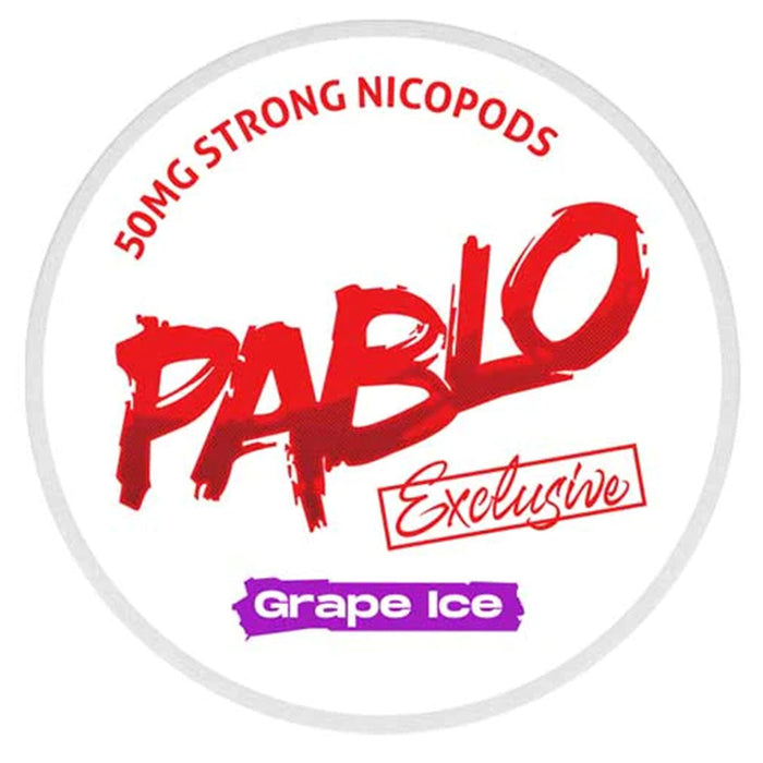Pablo Exclusive Nicotine Pouches  Pablo Grape Ice  