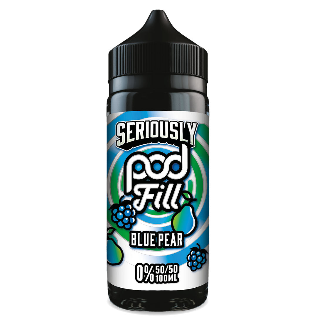 Seriously Pod Fill - Blue Pear 0mg 100ml Vapin Loud Seriously Pod Fill - Blue Pear 0mg 100ml Vapin Loud