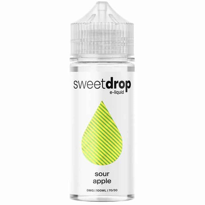 Sour Apple E-liquid By Sweetdrop 100ml  Fruitdrop   