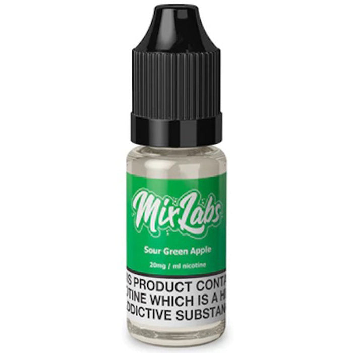 Sour Green Apple Nicotine Salt By Mix Labs 10ml