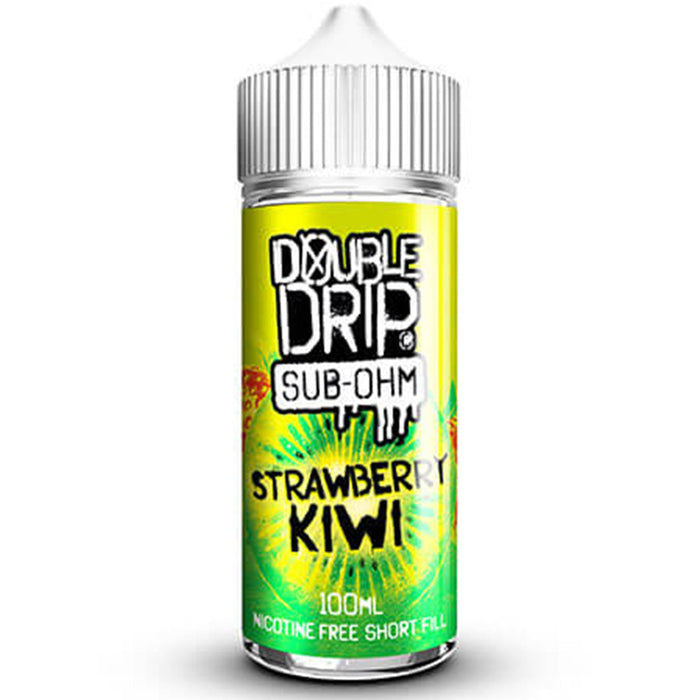 Strawberry Kiwi E-Liquid by Double Drip 100ml  Double Drip Coil Sauce   