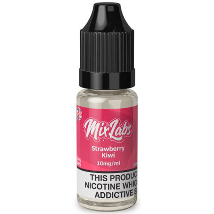 Strawberry Kiwi Nicotine Salt By Mix Labs 10ml  Mix Labs   
