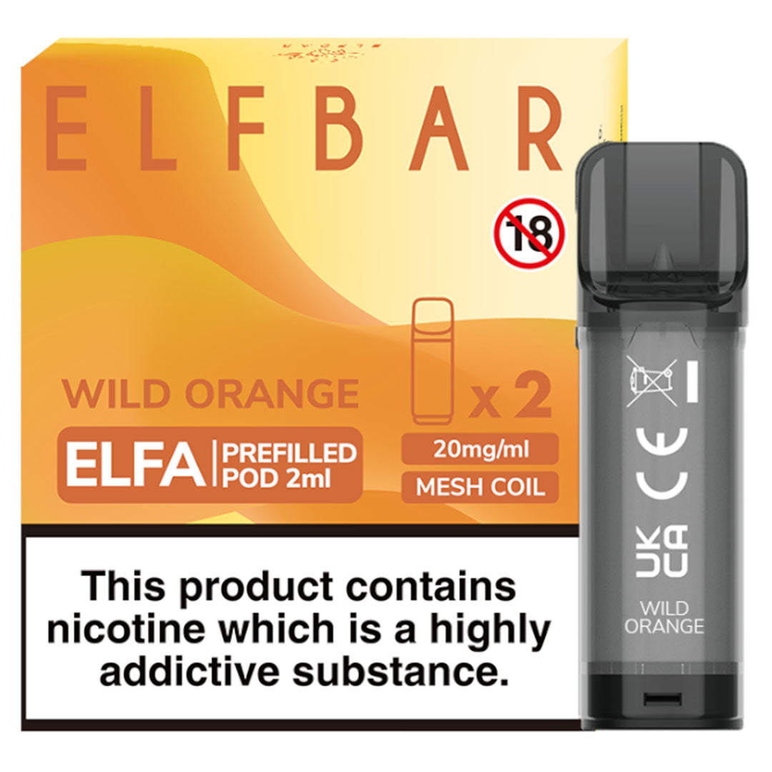 Wild Orange Elfbar ELFA Prefilled Pods 2ml