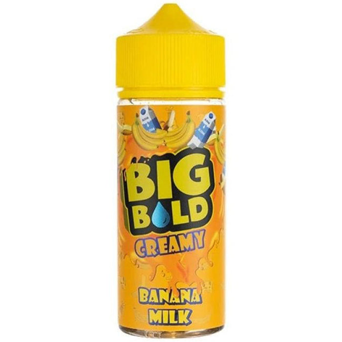 Big Bold Creamy - Banana Milk 0mg 100ml  Big Bold   