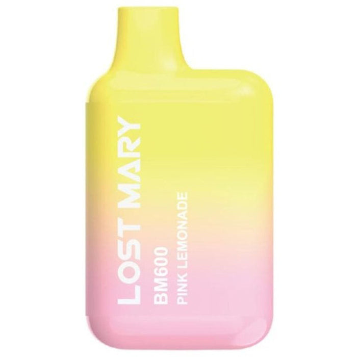 Lost Mary BM600 Disposable Vape 2%  Elf Bar 20mg Pink Lemonade 