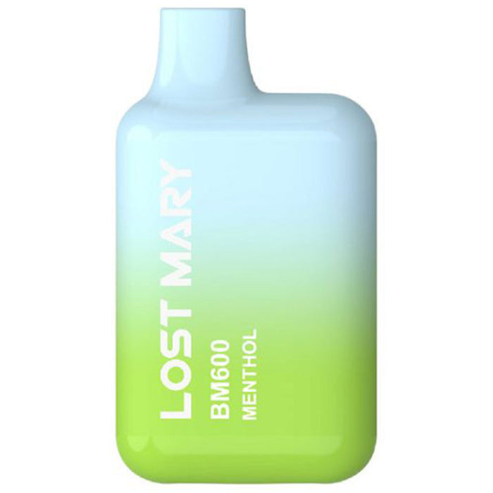 Lost Mary BM600 Disposable Vape 2%  Elf Bar 20mg Menthol 