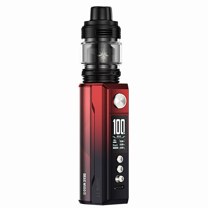 VOOPOO Drag M100S Pod Mod Kit  Voopoo Red & Black  