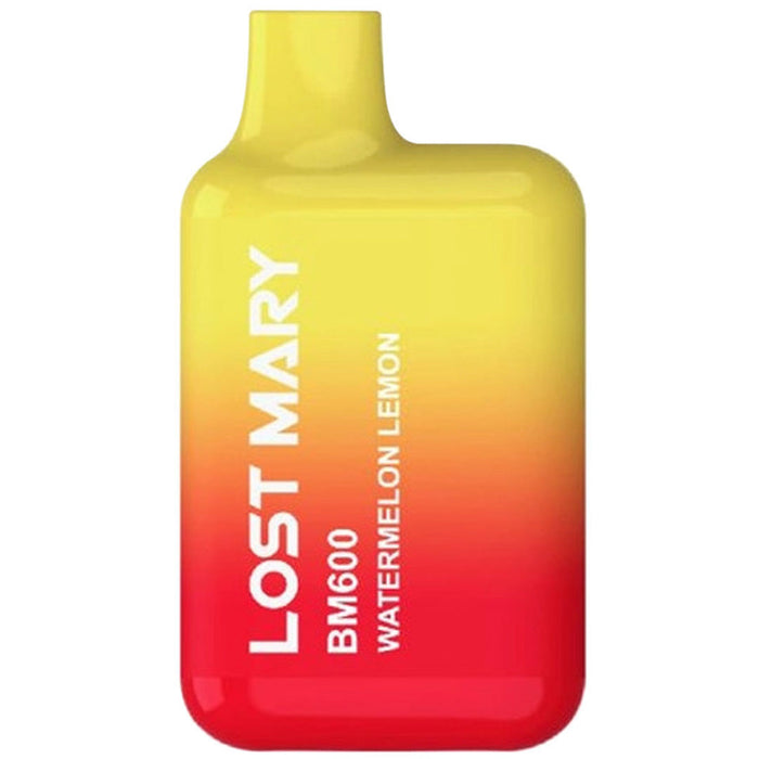 Lost Mary BM600 Disposable Vape 2%  Elf Bar 20mg Watermelon Lemon 