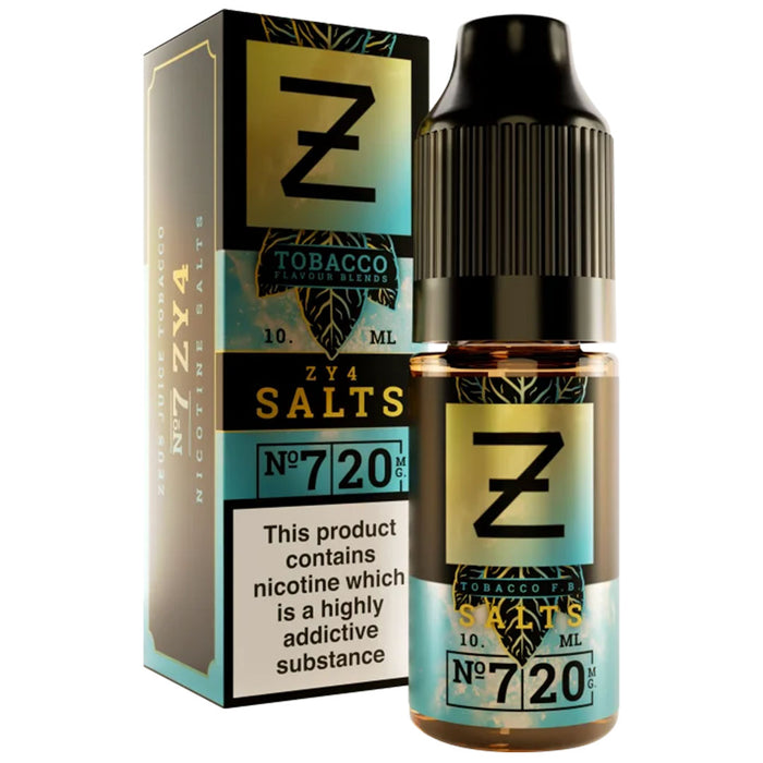 ZY4 Nicotine Salt By Zeus Juice 10ml  Zeus Juice Uk   